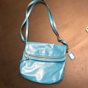 Teal blue purse.Relic brand